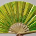 thumbnail image 5 of vnanda Pvc Surface Fan Exquisitely Crafted 10 Inch Folding Fan Colorful Traditional Bamboo Rib Fan for Festival Party Performance Exquisitely Crafted Fan, 5 of 8
