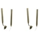 thumbnail image 3 of Pluma de Pintura Cateissary Punta Fina Metal 0.5 mm 2Conjunto, 3 of 6