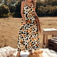 thumbnail image 2 of Leopard Print Pattern Sleeveless Dress Woman Fashion Long Dresses Women's Summer Suit Dress Summer 2025 Women, 2 of 7