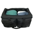 thumbnail image 3 of Dejuno 20" Straight-Top Travel Duffle Bag, Black, 3 of 6
