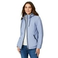 thumbnail image 3 of Free Country Women's Breezy Bomber Bomber Windshear Jacket Stonewash S, 3 of 6