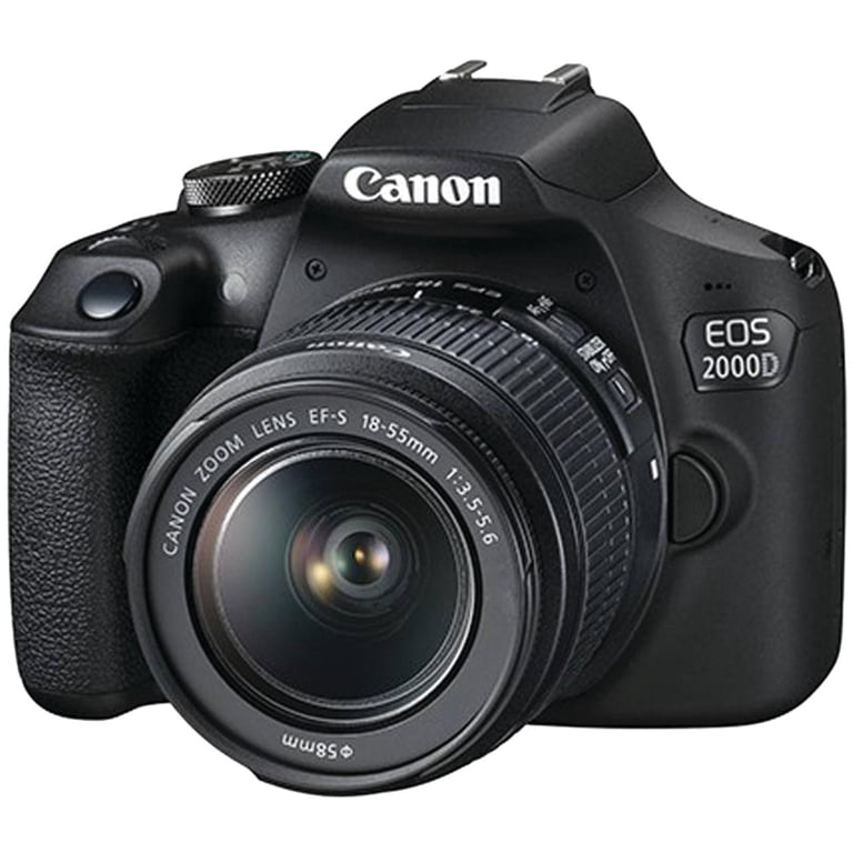Canon EOS 2000D デジタル一眼レフカメラ Canon EOS 2000D / Rebel T7 DSLR Camera 24.1MP CMOS Sensor with EF
