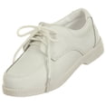 thumbnail image 2 of BNY Corner Kids Boys Leather Lace Up Shoes Christening Dress Shoes White 9 Toddler TR 50.16, 2 of 2