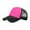 Hot Pink, variant on Womens Summer Baseball Cap Fashion Sport Hit Breathable Beach Hip Hop Hat Sun Hat Sun Hats for Men