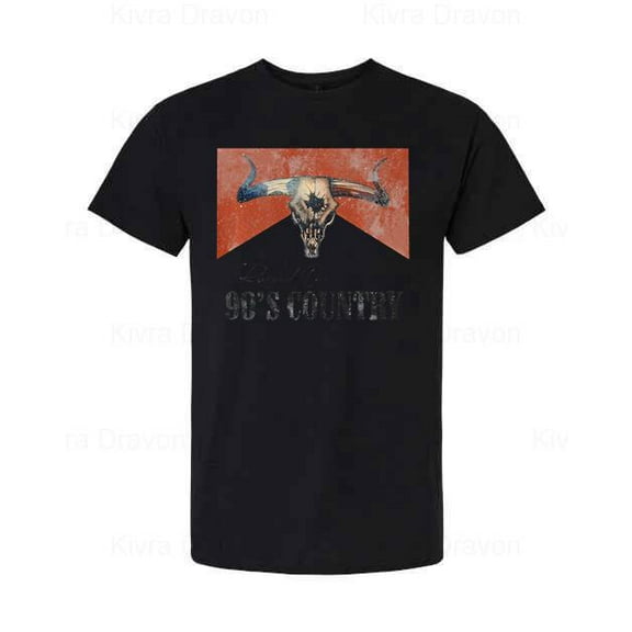 Raised On 90s Country Vintage Western Cowgirl Concert Trip T-Shirt unisex up to 5XL