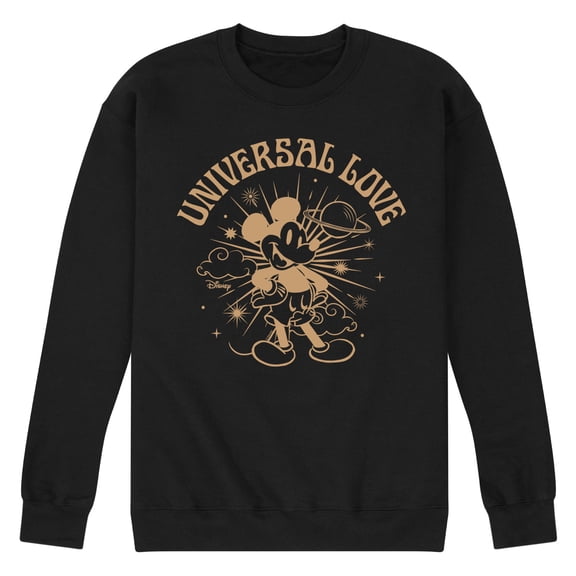 Disney - Universal Love - Men's Crew Neck Fleece Pullover