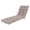 Khaki, variant on White Chaise Lounge Cushion for Outdoor Furniture, Water-resistance 77x24 inch Lounge Chair Cushions for Patio Pool Garden