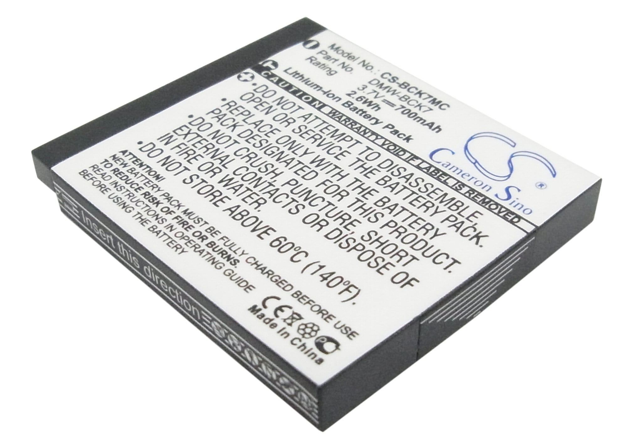 Replacement For Panasonic Lumix Dmc-fs18k Battery By Technical Precision 