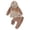 baby boy winter clothes#1 Khaki, variant on HCNTES Toddler Baby Boy Fall Outfit Set Contrast Color Stripe Long Sleeve Hoodie Hooded Jogger Pants Infant Waffle Clothes