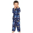 thumbnail image 5 of The Polar Express Toddler Kids' Believe Christmas Holiday Movie 2PC Button-Front Coat Pajama Pant Set For Boys Girls, 5 of 6