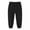 Black, variant on FYDUU Boys Baggy Jeans Little Boys Casual Pants Kids Jogger Pants Solid Color Drawstring Elastic Waist Sweatpants 12-24 Months