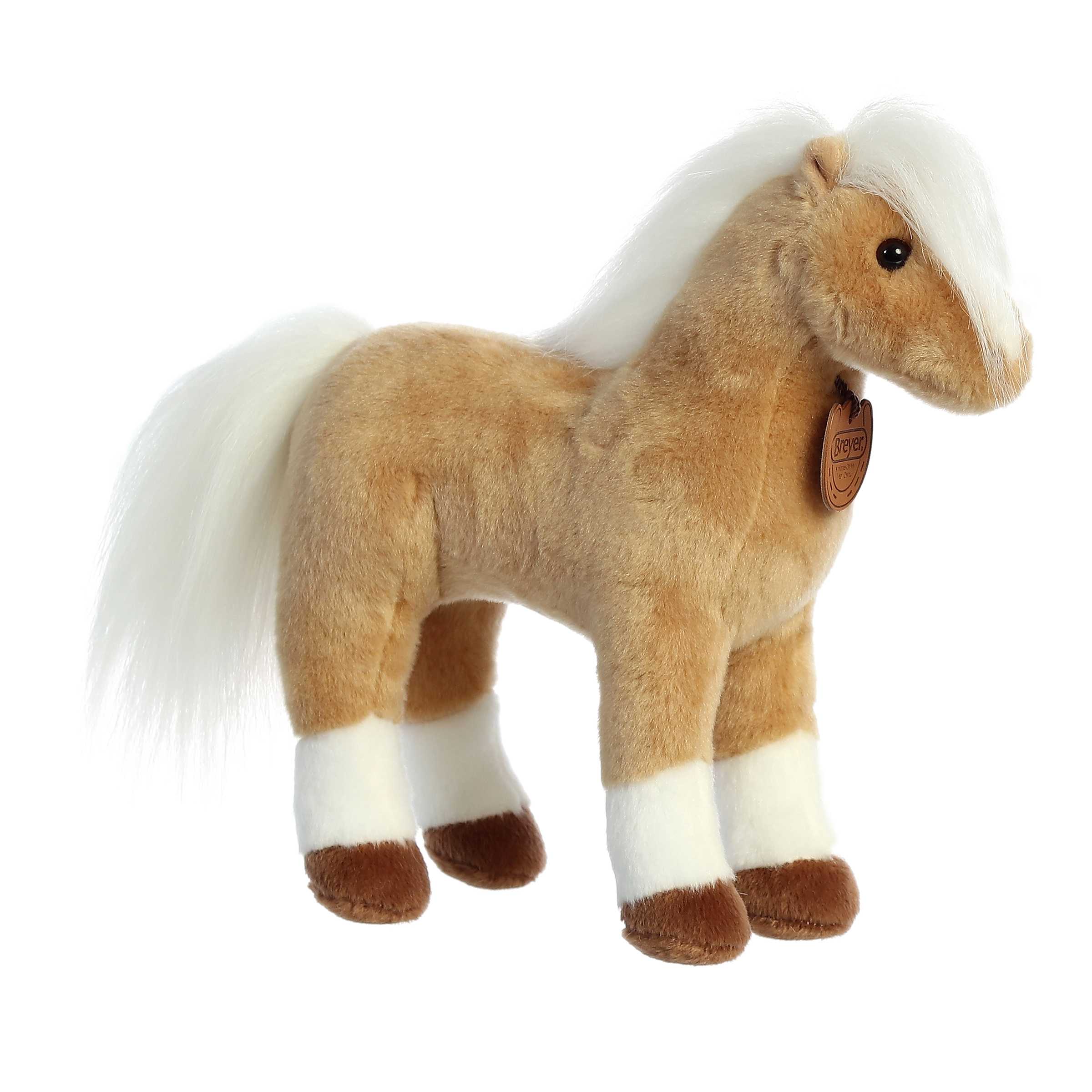 Aurora - Breyer - 11" Showstoppers - Palomino Horse Plush - Walmart.com