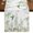 SpringGreen, variant on Table Runners 72 Inches Long Dress Scarves, Watercolor Floral Farmhouse Kitchen Table Runner, Coffee Tablerunners, Spring Flowers Birds Plants Gray Plaid 18x72 Inch