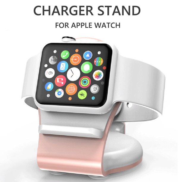 Soporte de cargador de aleación de aluminio Soporte de reloj antideslizante Soporte de cuna para Apple Watch Universal Accesorios Electrónicos