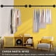thumbnail image 5 of 2 Pack 100 cm Estante de Ropa de Pared con 6 Ganchos, Perchero para Colgar Ropa, Perchero Industrial de Pared para Colgar Ropa, Barra Multifuncional para Organizar en el Armario, Baño y Cocina, 5 of 7