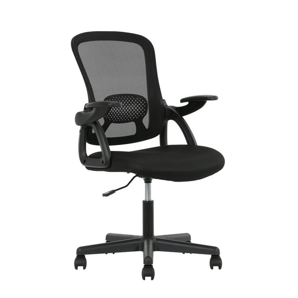 Mainstays Ergonomic Mesh Back Task Office Chair with Flipup Arms