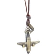 thumbnail image 3 of Aviation Aircraft Model Mini Plane Pendant Keychain Decoration for Men Boys, 3 of 8