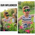 thumbnail image 3 of Kids Sunglasses Youth Baseball Sun Glasses Lightweight TR90 Frame UV400 Sports Cycling Shades for Boys Girls DK268, 3 of 12