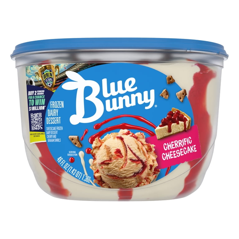 Blue Bunny Cherrific Cheesecake Premium Frozen Dessert, 46 fl oz
