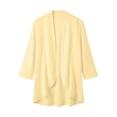 thumbnail image 5 of Stamzod Summer Cardigans for Women Lightweight 3/4 Sleeve Open Front Cardigan Dressy Casual Loose Fit Cover Up Yellow S, 5 of 9