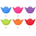 thumbnail image 3 of Toystoory Escalfador de huevos, taza de silicona para furtiva, lavable, reutilizable, para el hogar, comedor, Bar, restaurante, cocina, desayuno, Cocina y Comedor Rojo Toystoory HA067710-06, 3 of 6