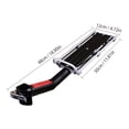 thumbnail image 3 of QJUHUNG Enhance Your Cycling Experience  Durable  Easy-Install Rear Bicycle Rack for Luggage & Shopping - Universal Fit, 3 of 6