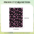 thumbnail image 4 of Pofeuu Breast Cancer Awareness Print Premium Golf Towel with Carabiner Clip Absorbent Microfiber Waffle Pattern Golf Towel for Golf Bag Trolly Belt Loop, 4 of 8