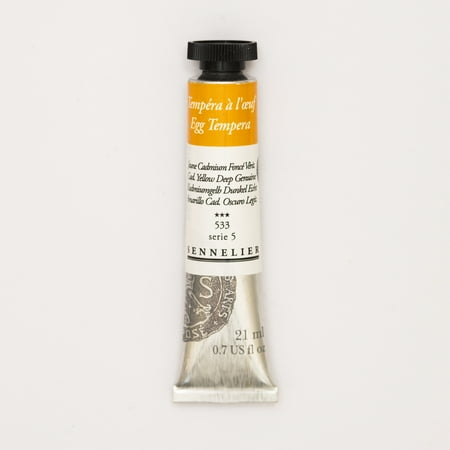 UPC: 3046450189657 | Sennelier Egg Tempera 21m Tube Cadmium Yellow Deep Genuine S5