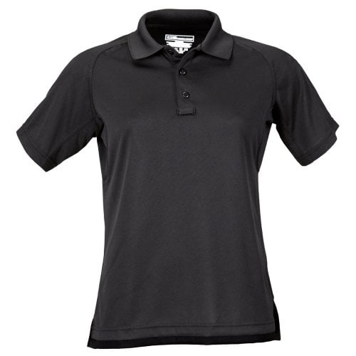 #61165 Women's Performance Polo Shirt, Black, X-Large by 5.11 Tactical