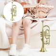 thumbnail image 4 of 1 Pack Saxophone Doré Électroplaqué Modèle 13.4X4.3X3.5in pour Performance sur Scène, 4 of 8