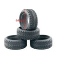 thumbnail image 3 of 4x Neumáticos de goma para HSP 1/10 RC Truck Parts, 3 of 4