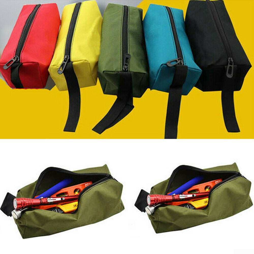 Electrician Zipper Storage Tool Bag  Organize For  Small Parts Hand Working Tool 