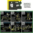 thumbnail image 6 of Suspension Exercise Poster: Periodic Table of Suspension Exercises by Stack 52. For All Suspended Bodyweight Trainer Straps. Video Instructions Included. Total body workout for home gym fitness., 6 of 7