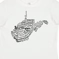 thumbnail image 4 of Inktastic West Virginia State Word Salad Boys or Girls Toddler T-Shirt, 4 of 5