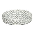 thumbnail image 4 of Soporte de Bandeja de joyería de cristal brillante Yuyangstore Organizador de tocador licencia de soporte de perfume Plata, 4 of 8