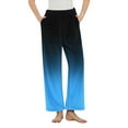 thumbnail image 5 of RQYYD Womens Fluffy Pajama Pants Fuzzy Fleece Cozy Lounge Pants with Pockets Winter Warm Pj Bottoms, 5 of 5