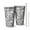 White Daisy Pattern, variant on 16oz Tumblers Yellow Sunflower Seed Leaf Pattern Stainless Steel Vacuum Insulated Double Wall Travel Tumbler Cups Mug with Lid and Straw,Cleaning Brush for Coffee,Tea