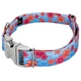 thumbnail image 3 of Country Brook Petz® Premium Pink April Blossoms Dog Collar and Leash, Extra Large, 3 of 6