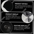 thumbnail image 3 of Hairpiece Display Stand Suction Cup Mushroom Wig Holder Styling Rack for Wig Display, 3 of 5