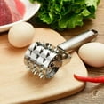 thumbnail image 3 of YeekTok Stainless Steel Beef Steak Pork Fish Meat Hammer Tenderizer Kitchen Tools 18cm / 7.09 inches, 3 of 9