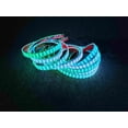 thumbnail image 2 of Tzvmny Lighting Factory - Double Row 8PCS 6.5FT 78" Dream Color CHASING LED For Car Underglow Light Strips Bluetooth + Remote Waterproof, 2 of 6