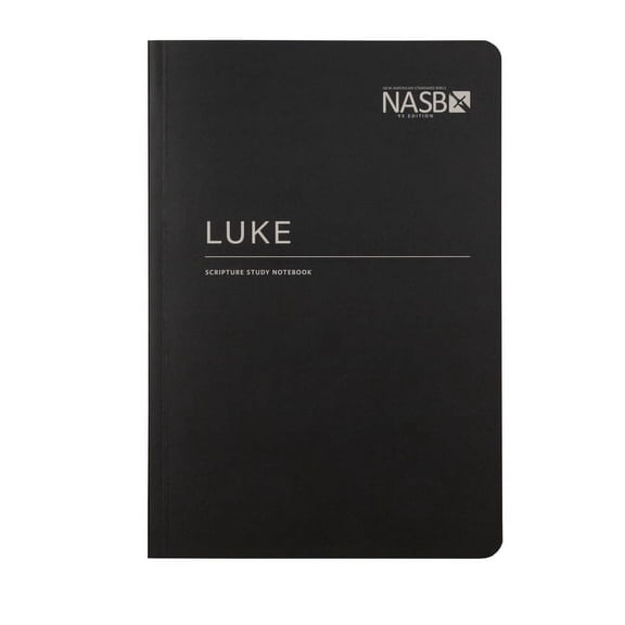 NASB Scripture Study Notebook: Luke : NASB (Paperback)