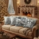 thumbnail image 4 of Funda de almohada de algodón, esencial para dormitorio, fundas de almohada navideñas de 45 x 45 cm, fundas decorativas de tela suave con cremallera oculta para decoración del hogar, almohadas, artícul, 4 of 6