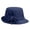 Navy, variant on Vintage Felt Cloche Hat LSONABXA Imitation Wool Flowers Bucket Cloche Bowler Hat Flat Brim Inner Lining Winter Spring Autumn Wedding Tea Parties Daily Wear Black