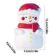 thumbnail image 3 of ¡Compra Inteligente!, Muñeco de nieve navideño que acaricia la luz Luz colorida Regalo de Navidad para niños Cabecera de dormitorio Luz de noche Luz complementaria Akmoler, 3 of 9
