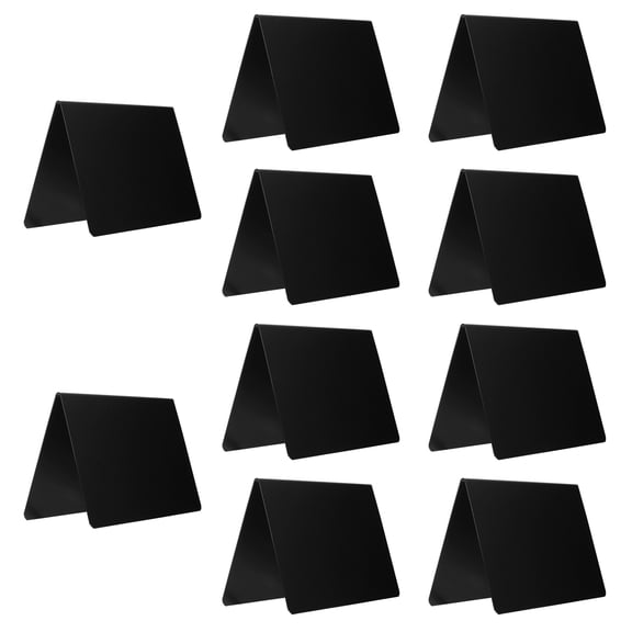Frcolor Chalkboard Board Signs Table Message Sign Blackboard Small Place Cards Labels Mini Sign Labels Countertop