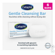 Cetaphil Gentle Cleansing Bar, 6-pack