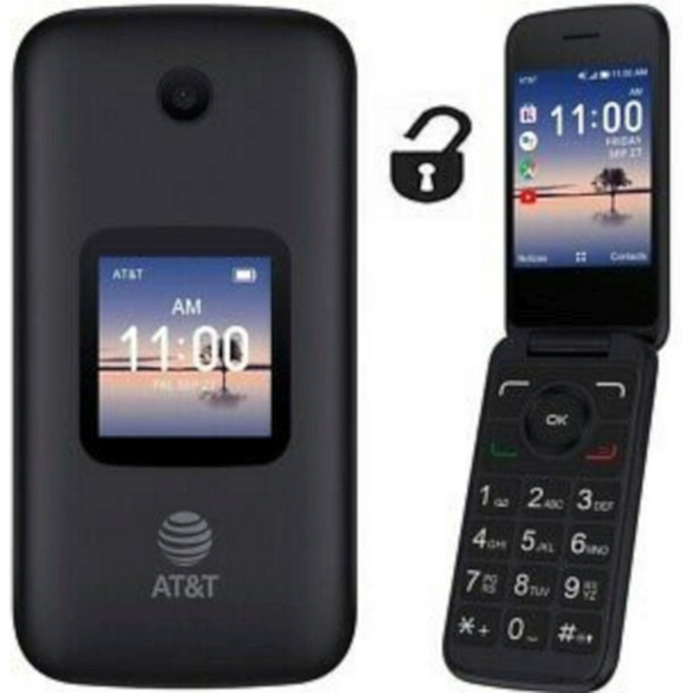 AT&T 4052R GSM Unlocked Smart Flip Phone AT&T, Tmobile, Straight Talk