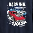thumbnail image 3 of Hot Wheels - Dashing Through The Snow - Toddler & Youth Crewneck Fleece Sweatshirt, 3 of 5