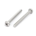thumbnail image 2 of Tornillo de seguridad de cabeza plana Torx de acero inoxidable 316 M4x40mm 8 piezas, 2 of 3